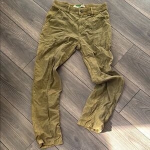 Anthropology size 27 Olive Green Cargo Pants